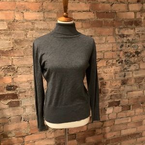 Grey Turtleneck